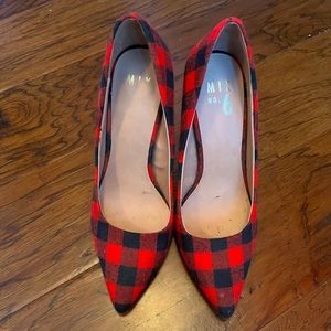 Mix no. 6 Buffalo Plaid Pumps